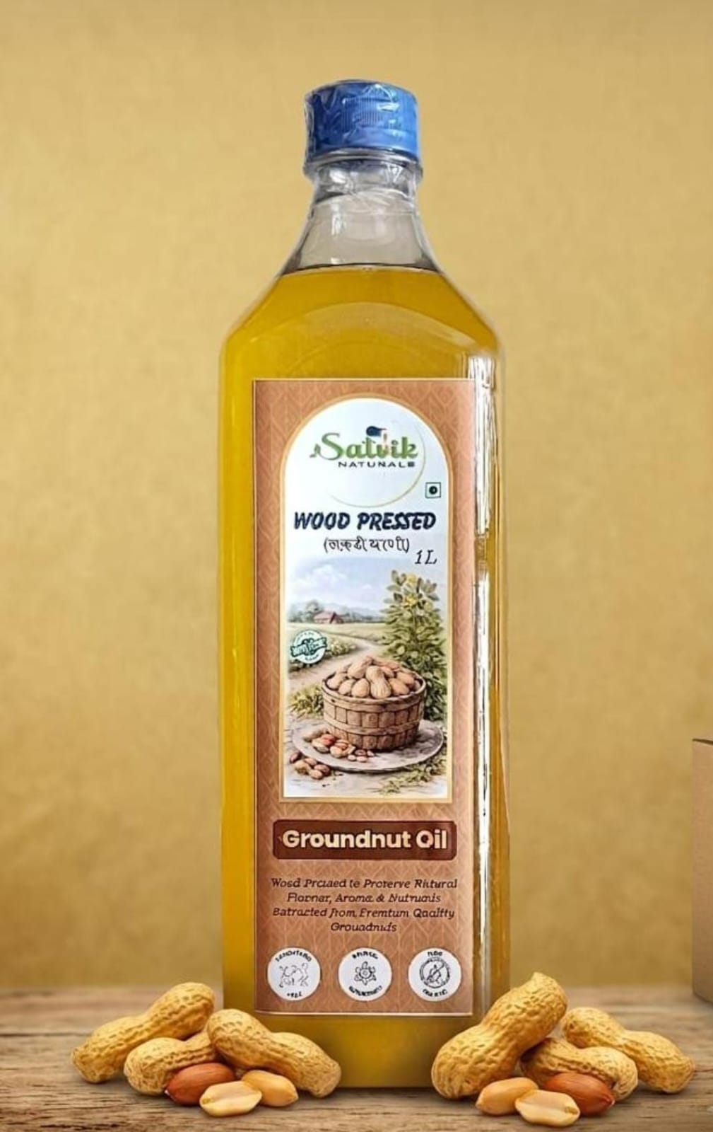 Wood pressed oils sold at Satvik Naturals Ghansoli